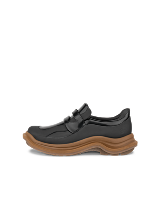 Women's ECCO® Offroad Leather Outdoor Shoe - Black - Outside