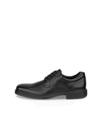 Men's ECCO® Helsinki 2 Leather Derby Shoe - Black - Outside