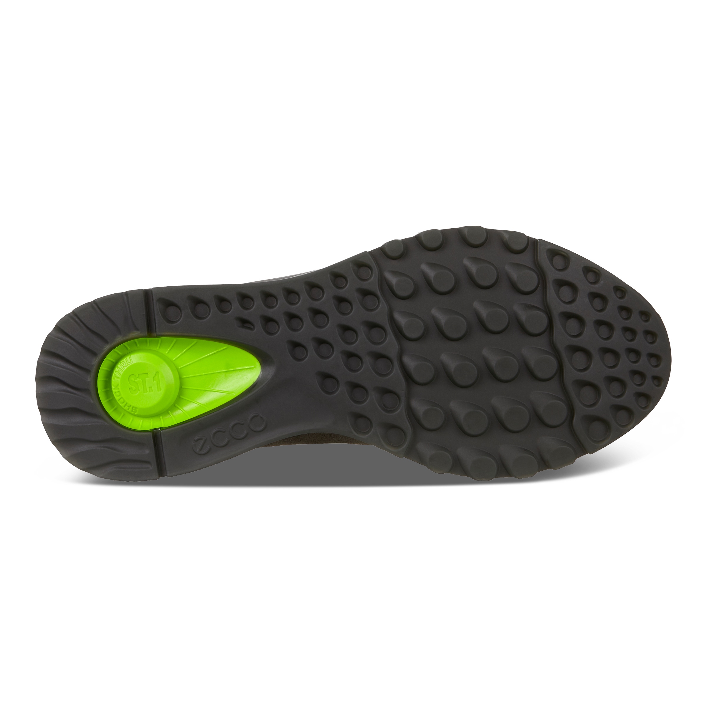 ECCO ST.1 Men's Layered Sneakers - Green - Sole