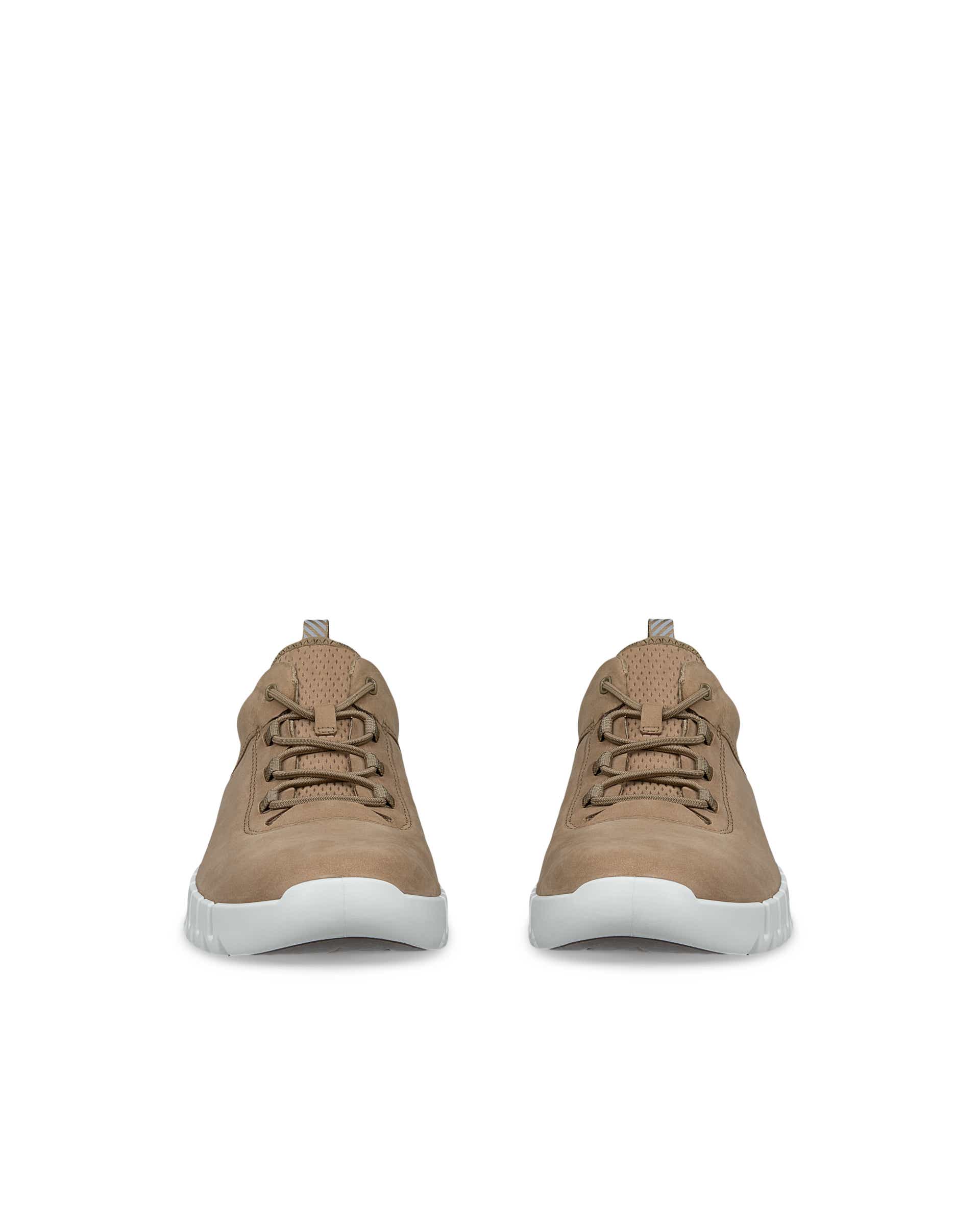 Pánske nubukové tenisky ECCO® GRUUV - Hnedá - Front pair