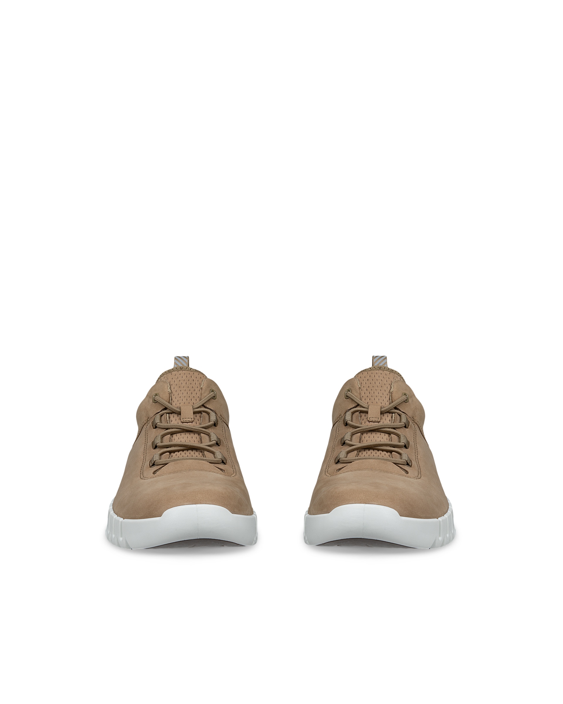 Pánske nubukové tenisky ECCO® GRUUV - Hnedá - Front pair