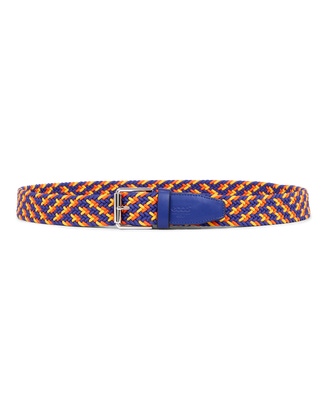 ECCO GOLF BRAIDED BELT - Blue - Main