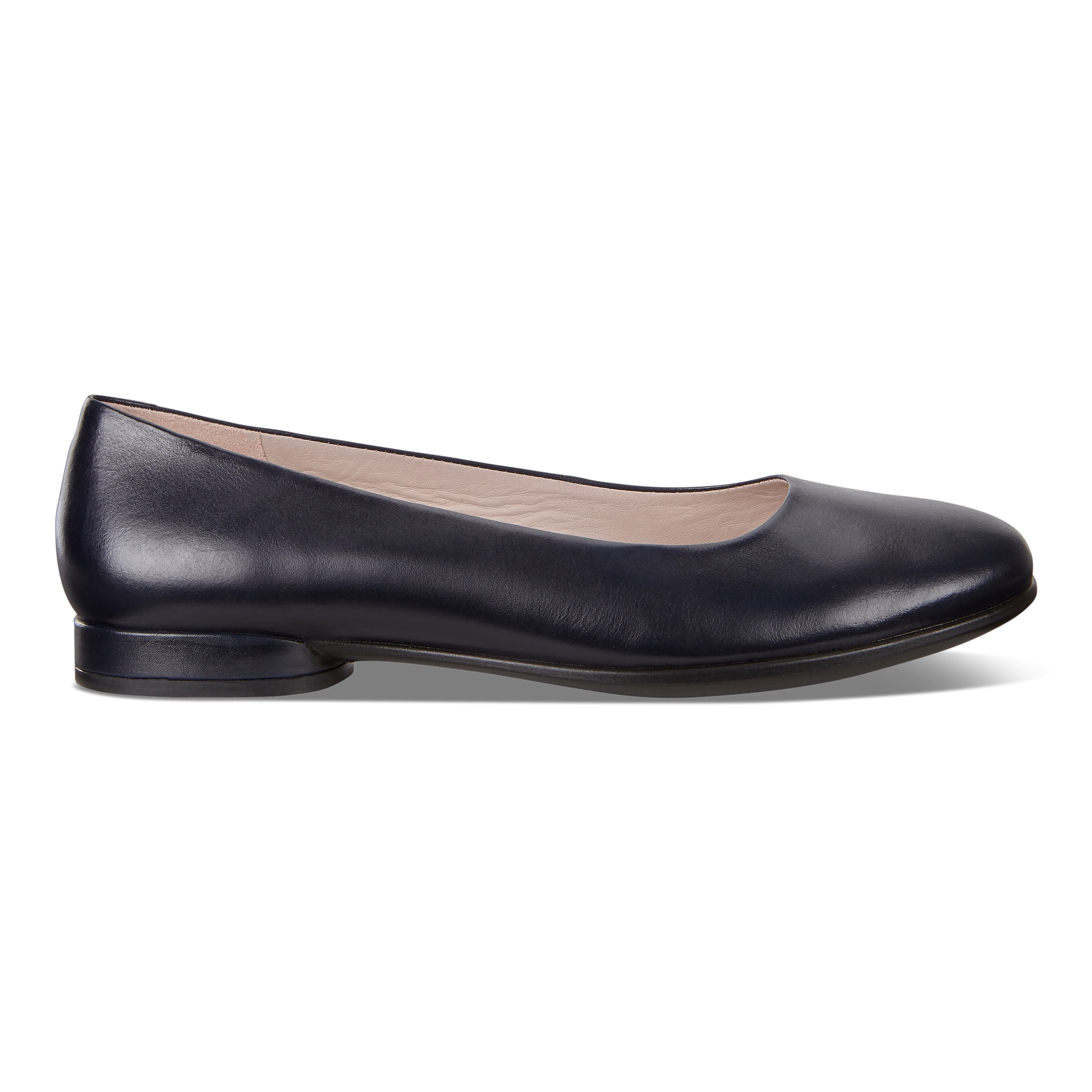 ECCO Anine Women's Ballerina Shoes - Blue - Outside