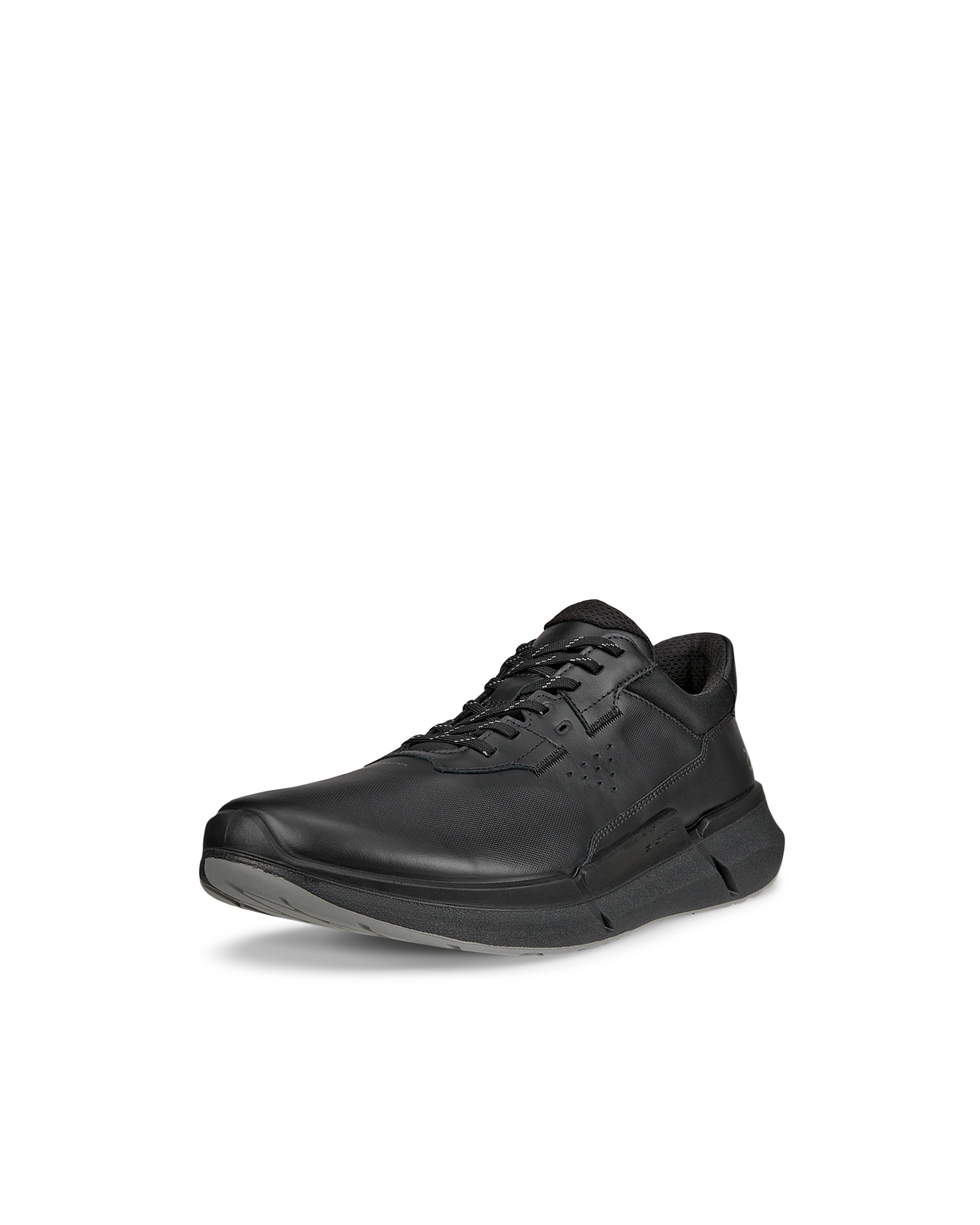 Men's ECCO® Biom 2.2 Leather Sneaker - Black - Main