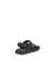 Sandalias con dos tiras de piel ECCO® Cozmo 60 para niño/a - Negro - Back