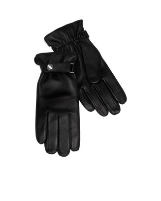 Guantes de piel ECCO® para hombre - Negro - Main