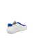 ECCO® Soft Zero baskets en cuir pour homme - Bleu - Back