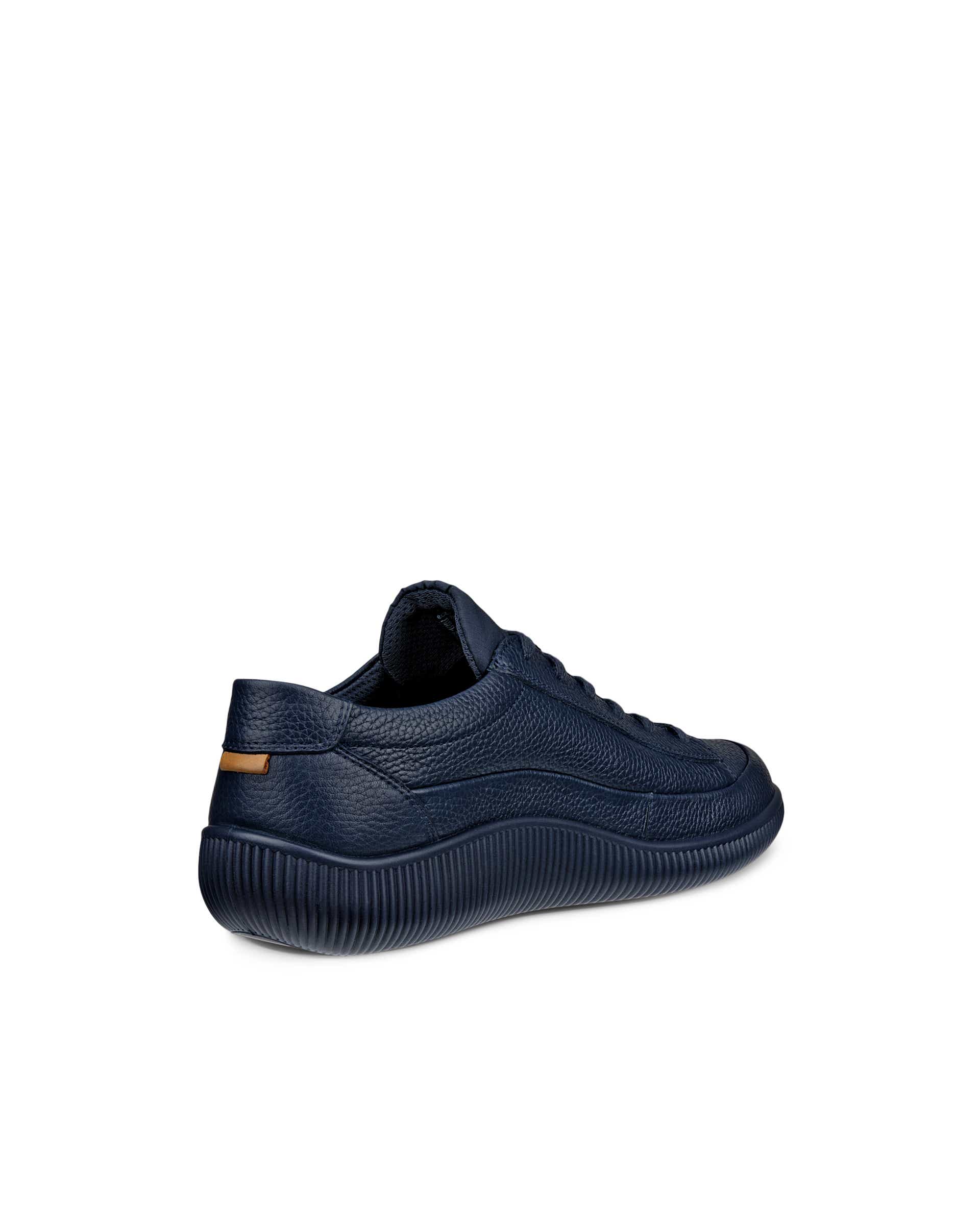 ECCO® SOFT ZERO baskets en nubuck pour homme - Bleu - Back