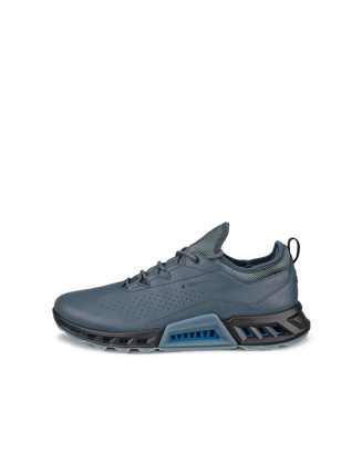 Zapatos golf de piel Gore-Tex ECCO® Golf Biom C4 para hombre - Azul - Outside