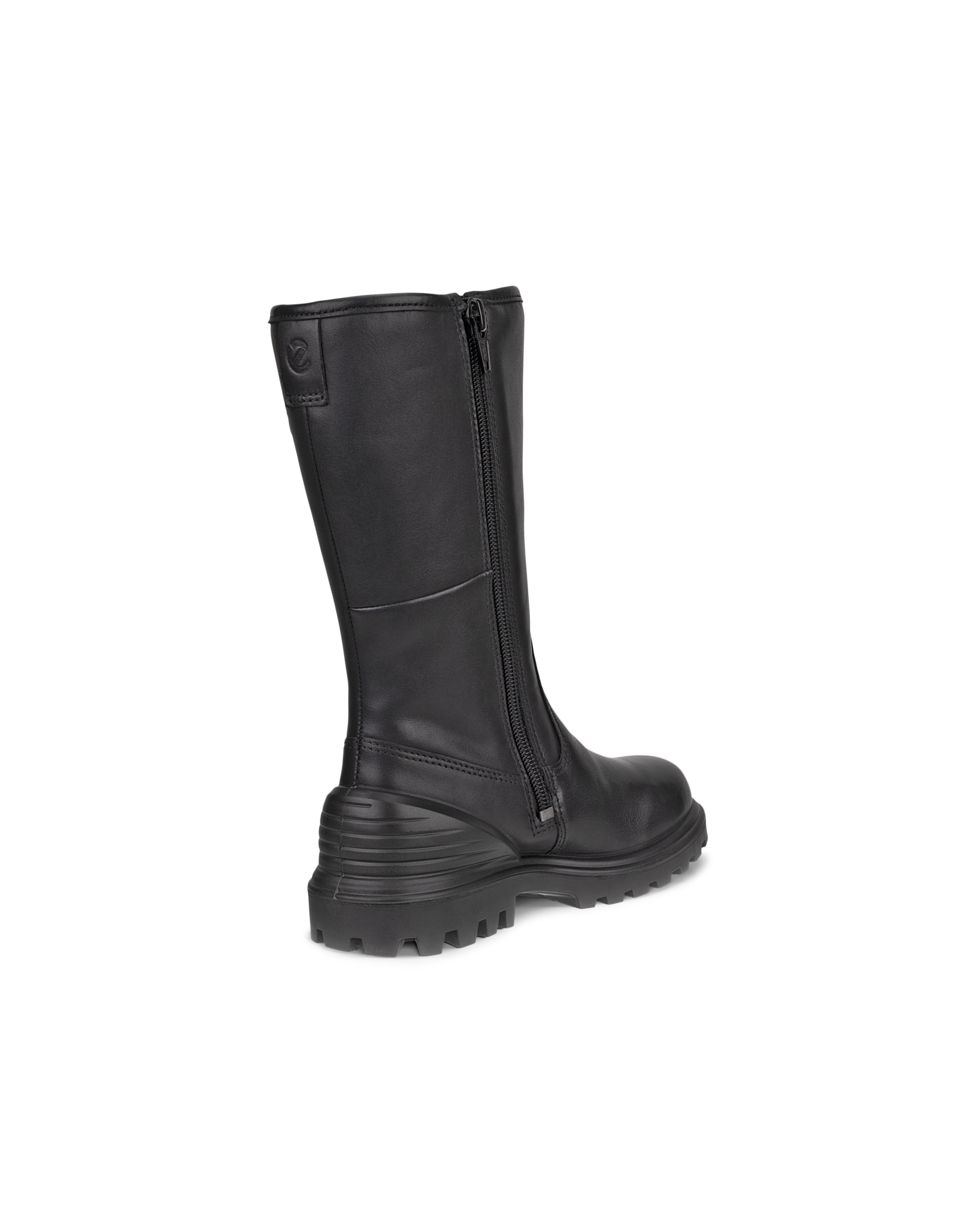 Botas de caña alta de piel ECCO® Tredtray para niño/a - Negro - Back