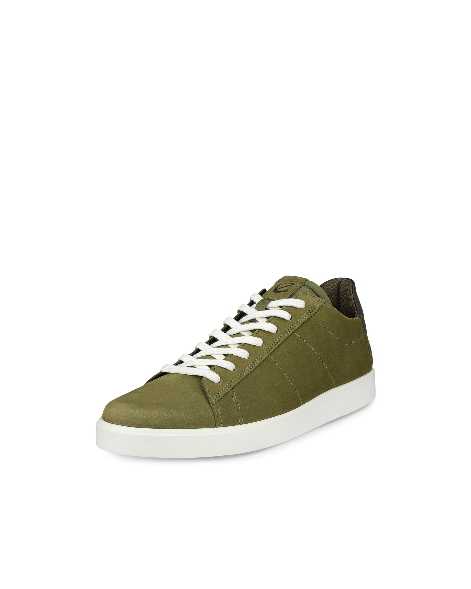 Men's ECCO® Street Lite Nubuck Sneaker - Green - Main