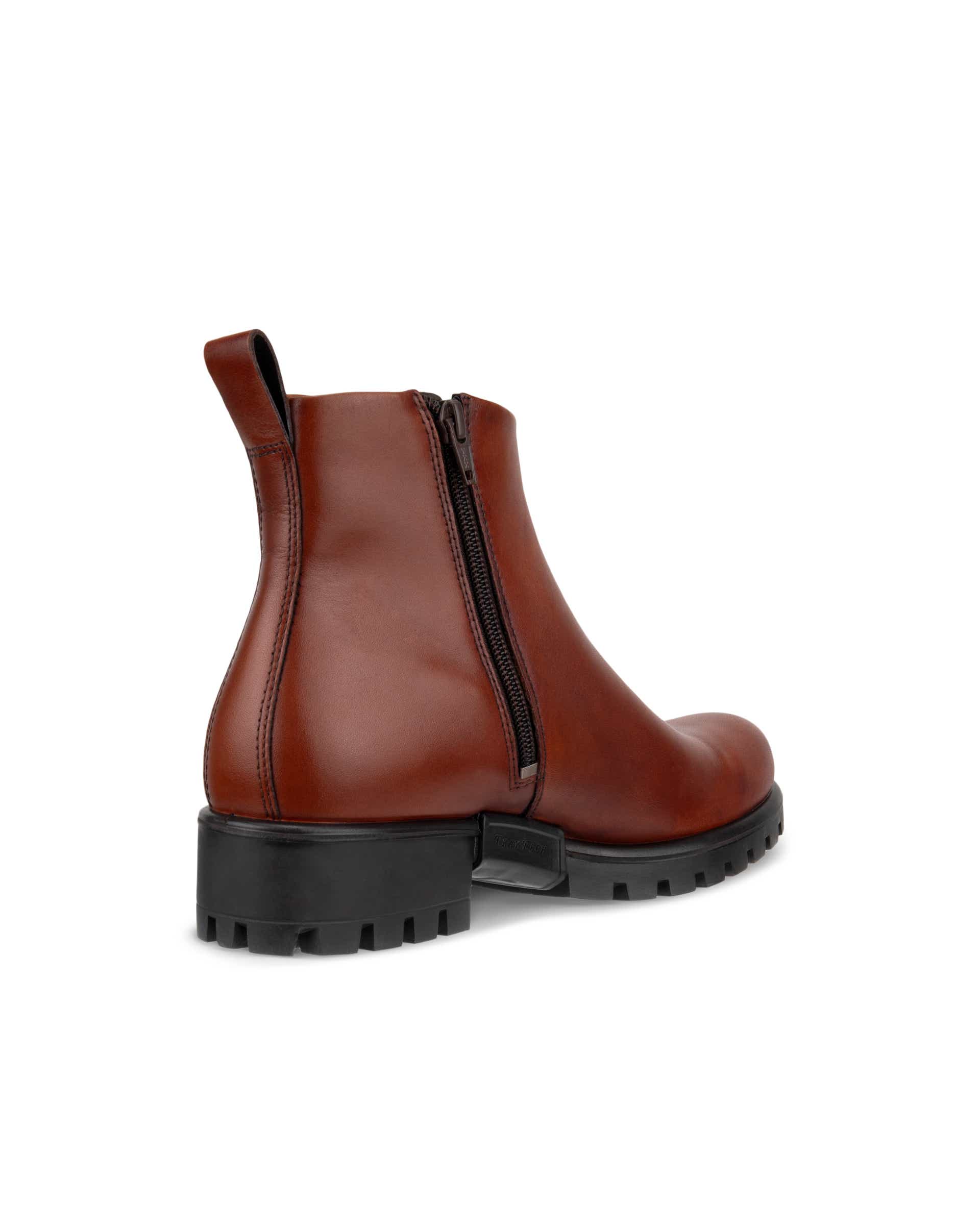 ECCO Modtray Women's Zip-up Ankle Boot - Brown - Back