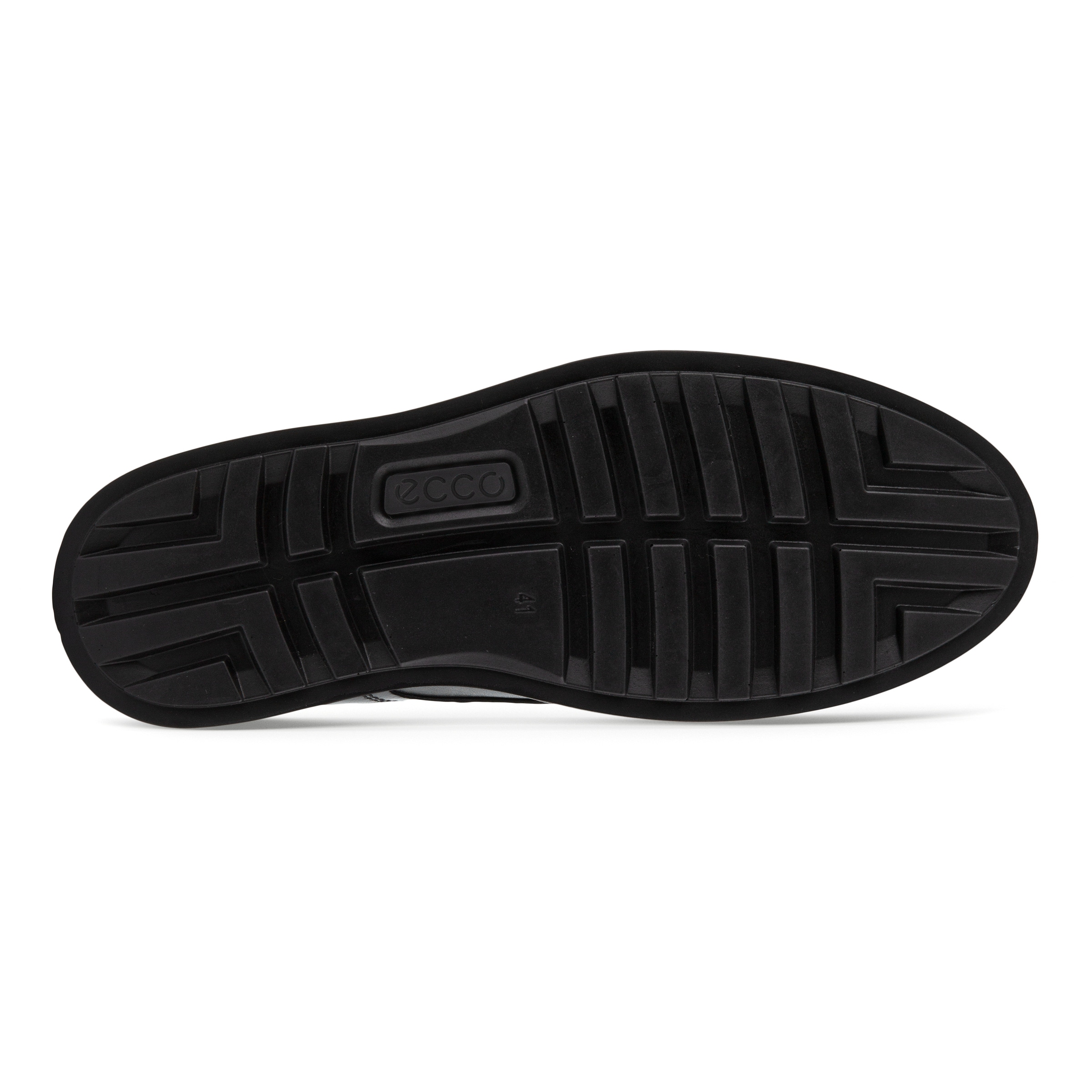 ECCO Techwelt メンズ レザーダービーシューズ - 黒 - Sole