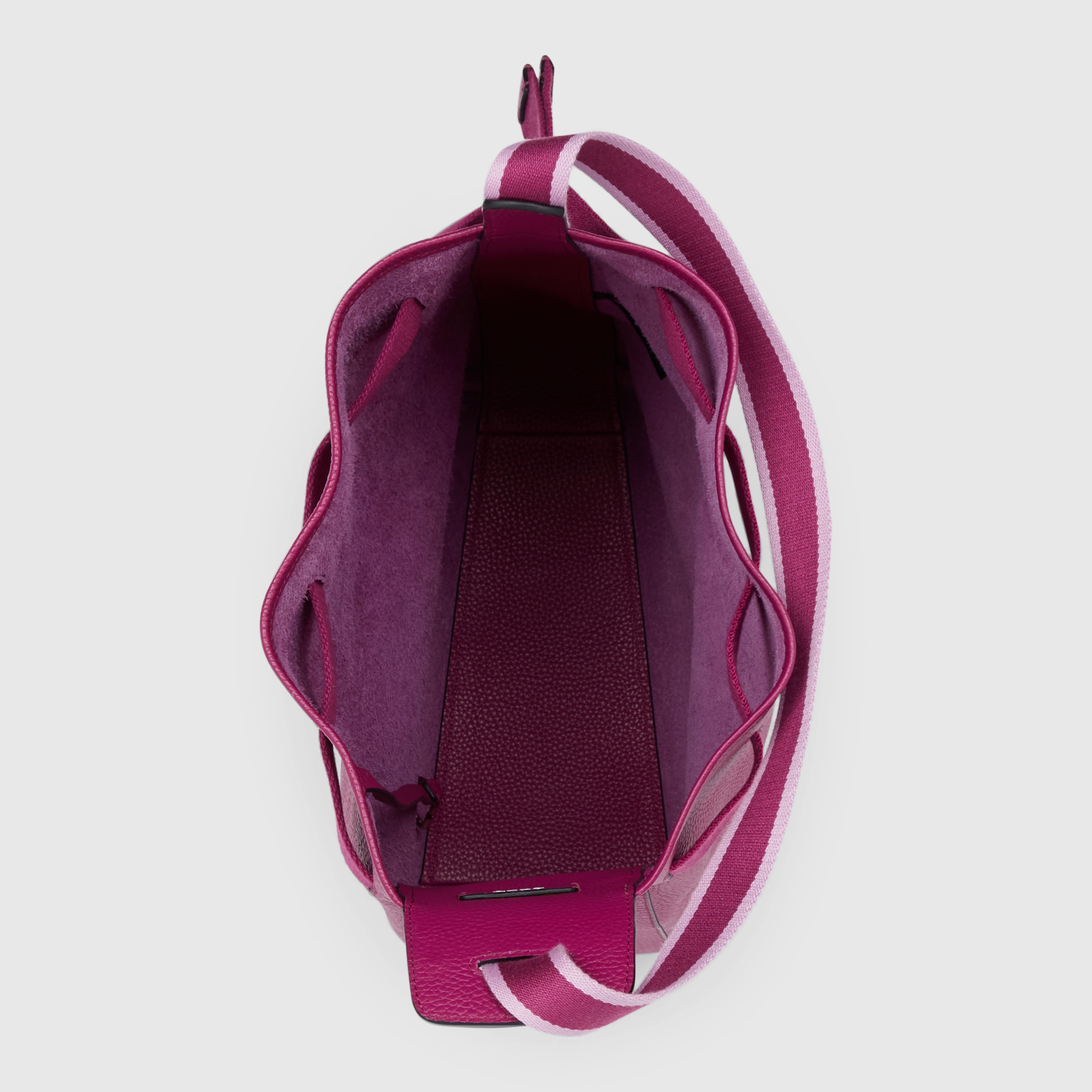 ECCOยฎ Sail Leather Compact Shoulder Bag - Purple - Birdeye