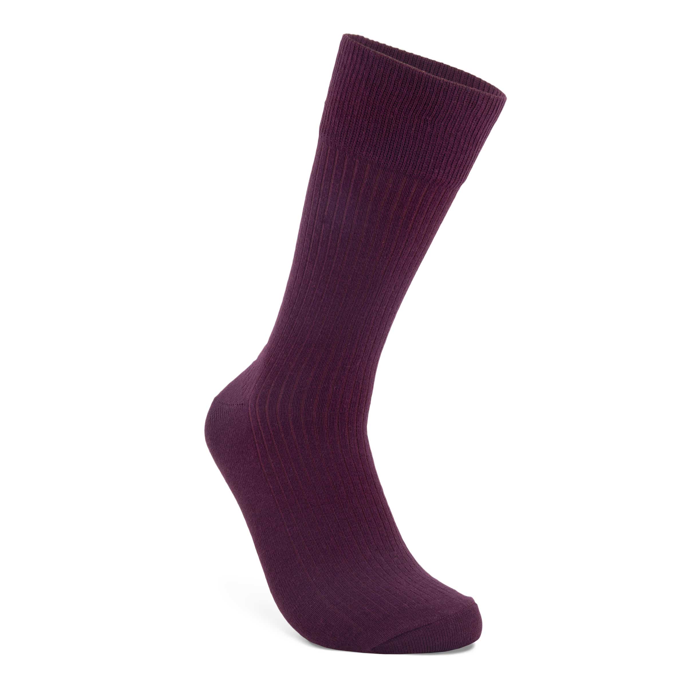 Unisex ECCO® Retro Tie-Dyed Mid-Cut Socks | White