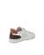 Men's ECCO® Street Lite Leather Sneaker - White - Back