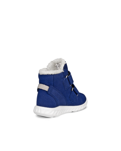 ECCO® SP.1 Lite Gore-Tex-iga nubukist jalats lastele - Sinine - Back