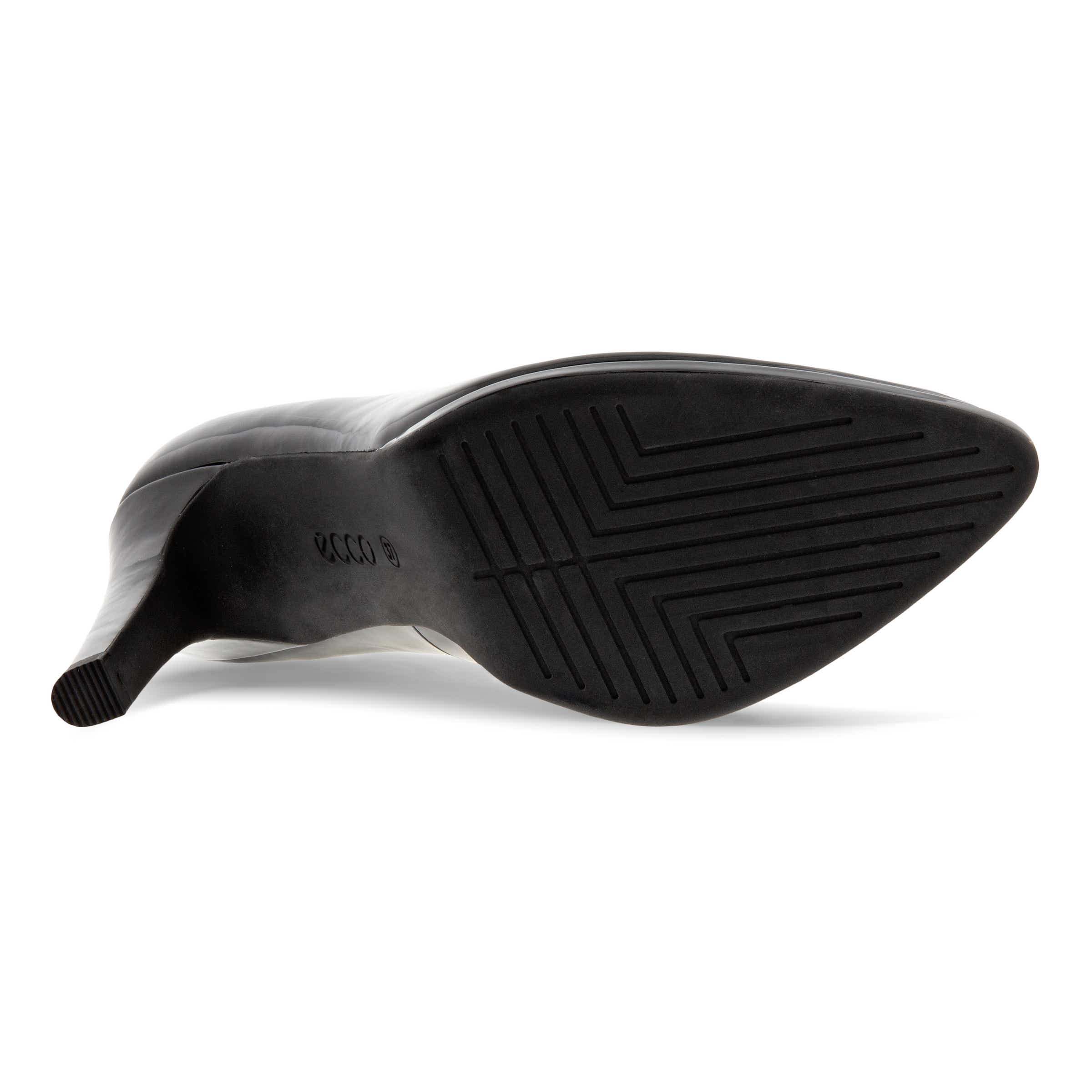 Zapatos de tacón alto de piel ECCO® Elevate Plateau 75 para mujer - Negro - Sole