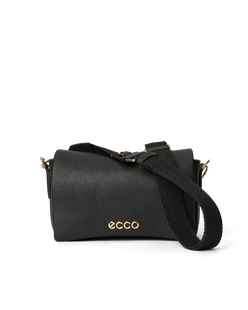 Bolso bandolera de piel ECCO® Pinch - Negro - Main