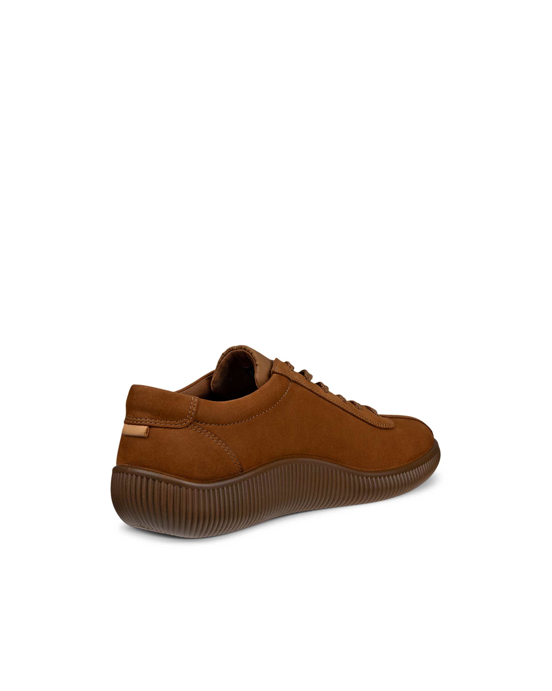 Pánské nubukové tenisky ECCO® SOFT ZERO - Hnědá - Back