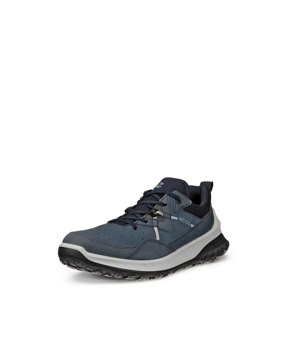 Women's ECCO® ULT-TRN Low Nubuck Hiking Shoe - Blue - Main