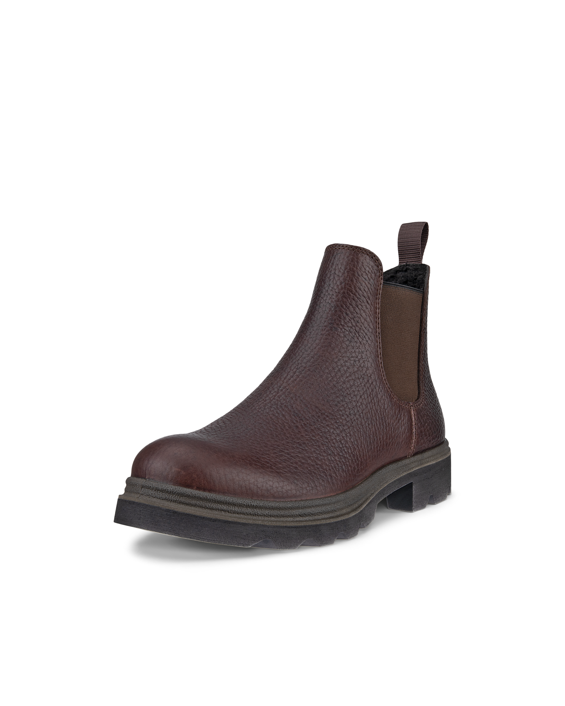 Botas Chelsea de piel ECCO® Grainer para mujer - Marrón - Main