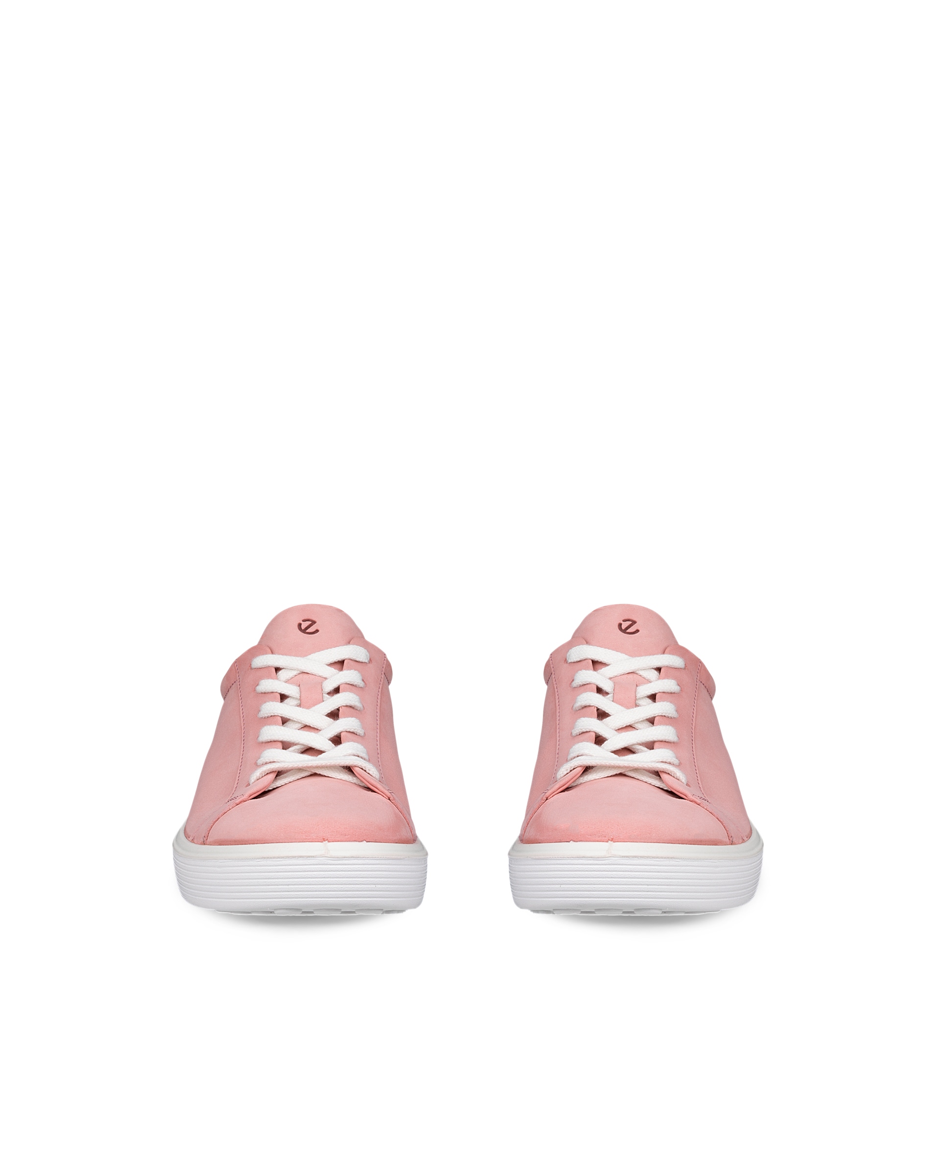 ECCO® Soft 60 baskets en cuir pour femme - Rose - Front pair