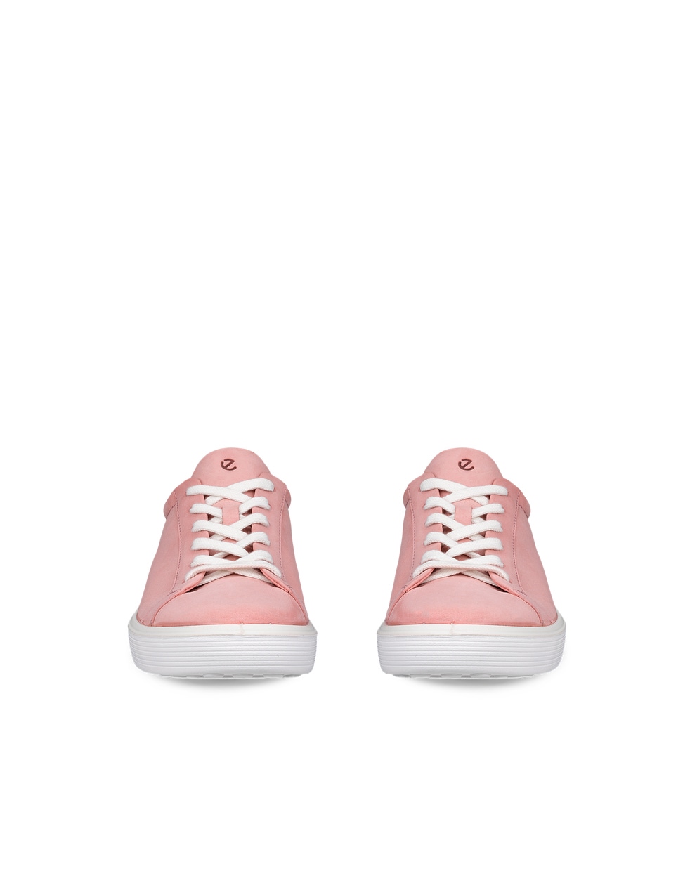 ECCO® Soft 60 baskets en cuir pour femme - Rose - Front pair