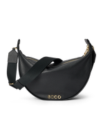 ECCO® Fortune Leather Shoulder Bag - Black - Main