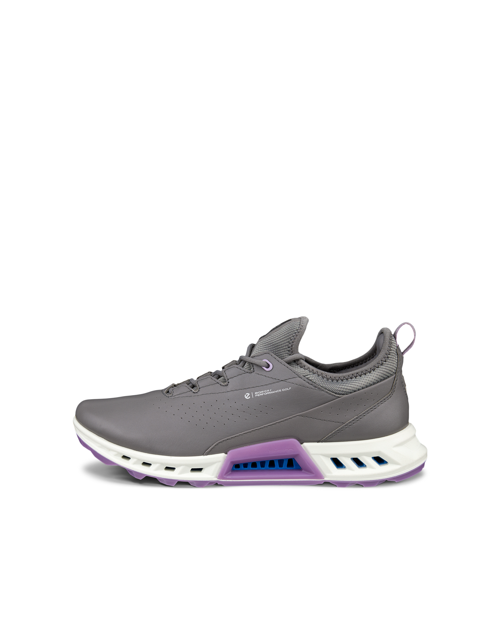 Zapatos golf de piel Gore-Tex ECCO® Golf Biom C4 para mujer - Gris - Outside