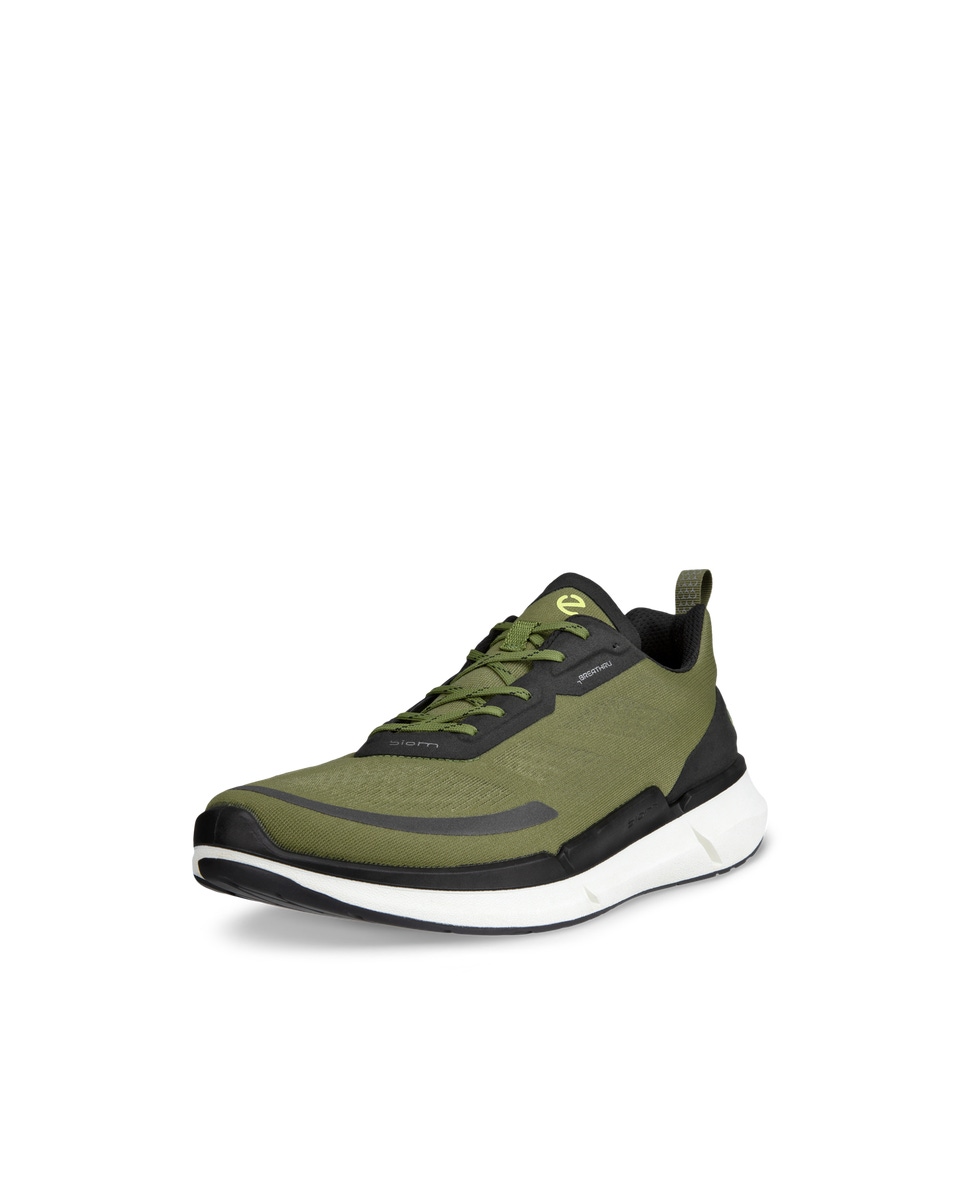 Ecco light shoes mens green on sale