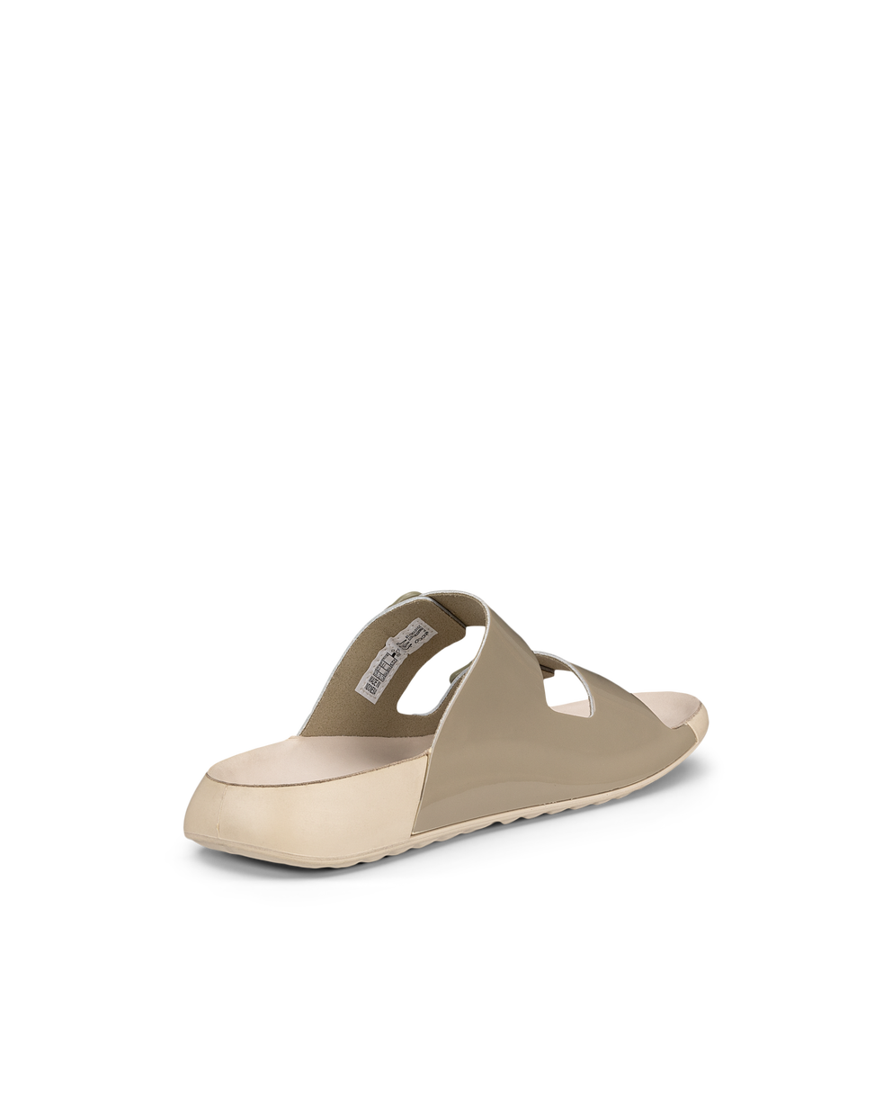 ECCO® Cozmo sandale en cuir deux brides pour femme - Vert - Back