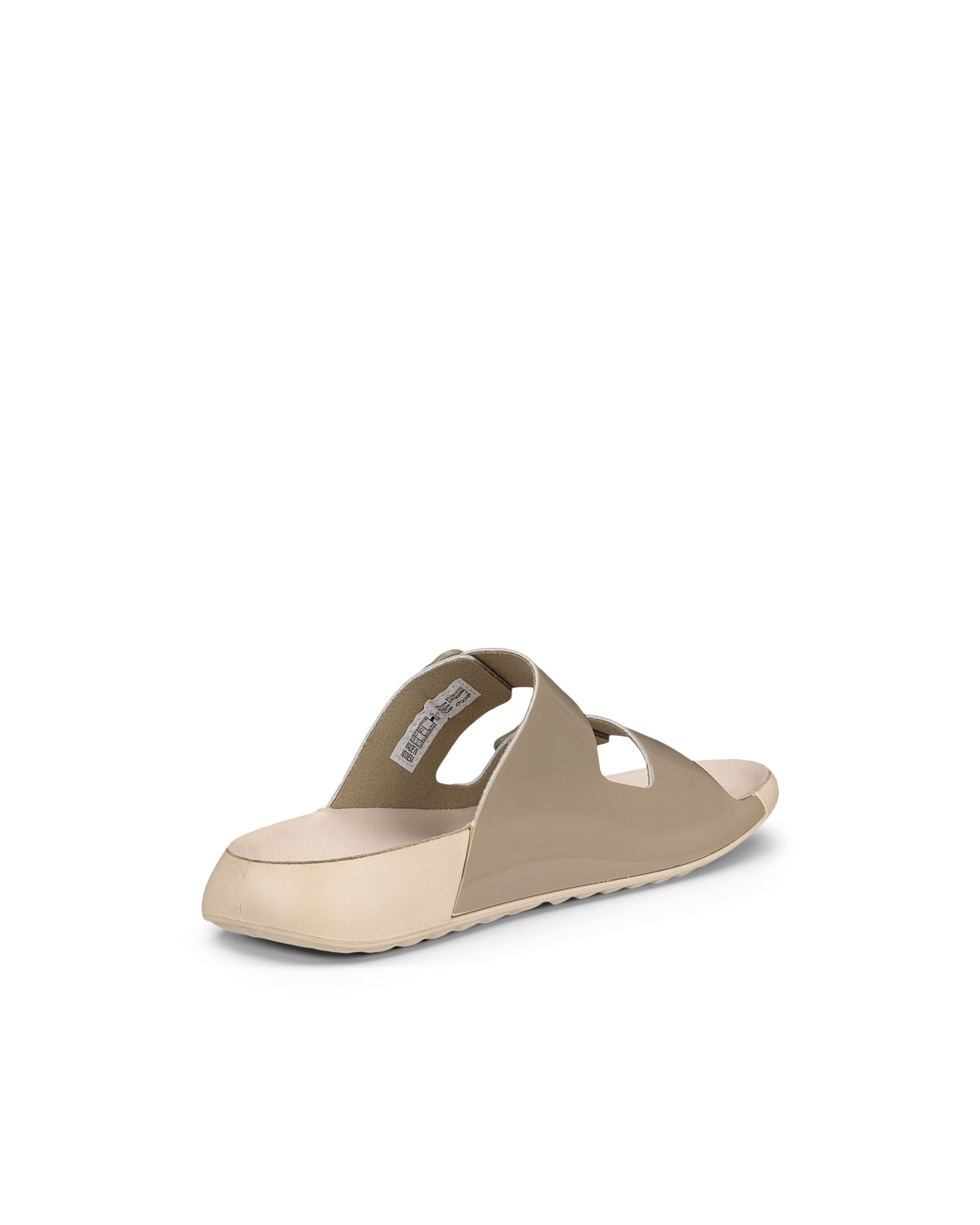 ECCO Cozmo Sandal ウィメンズ レザー2ストラップサンダル - 緑 - Back