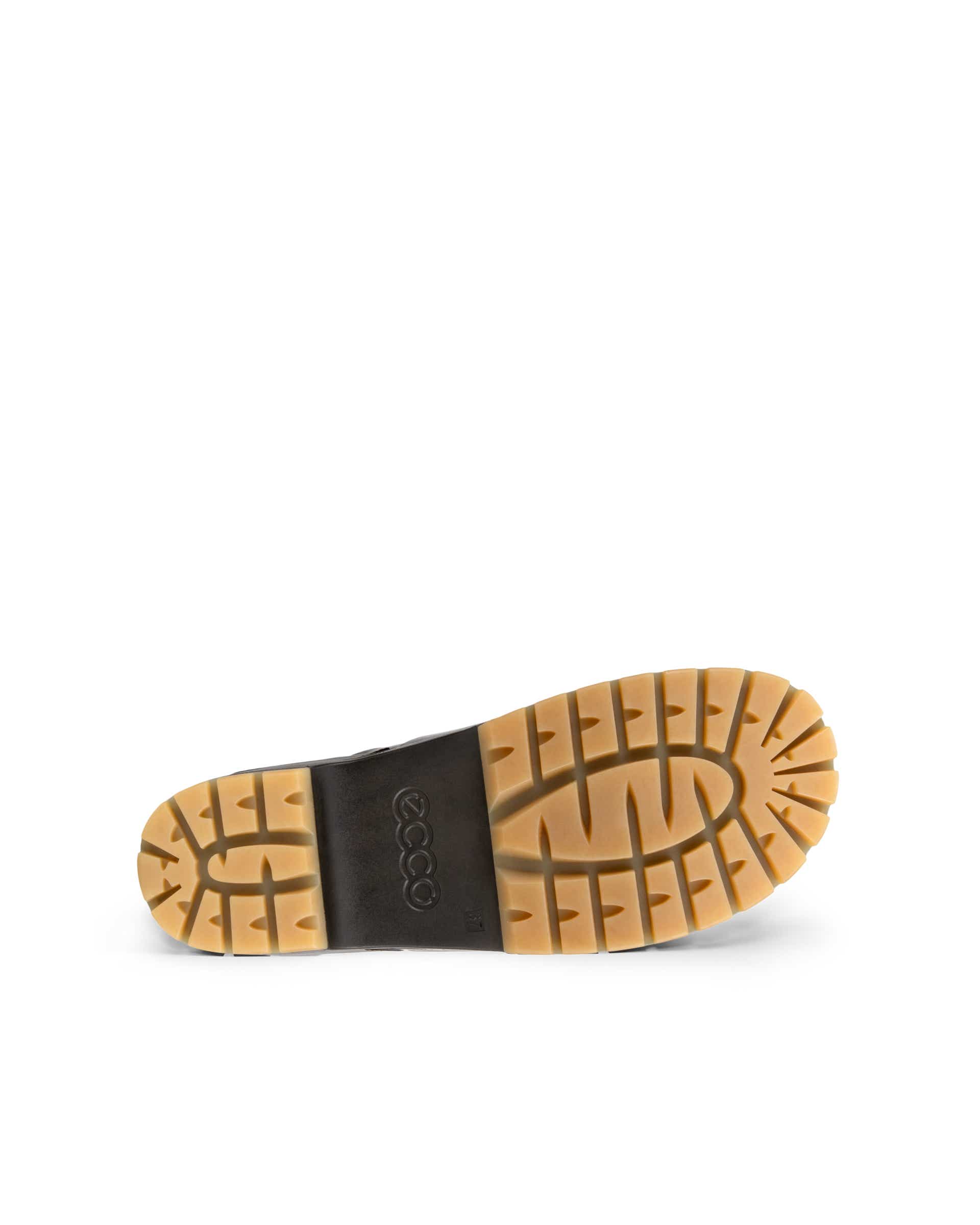 ECCO Women's Leather Comfort Clogs - Brown - Sole