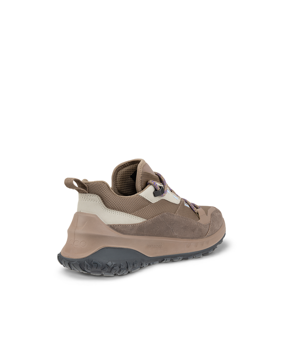 Women's ECCO® ULT-TRN Nubuck Waterproof Hiking Shoe - Brown - Back