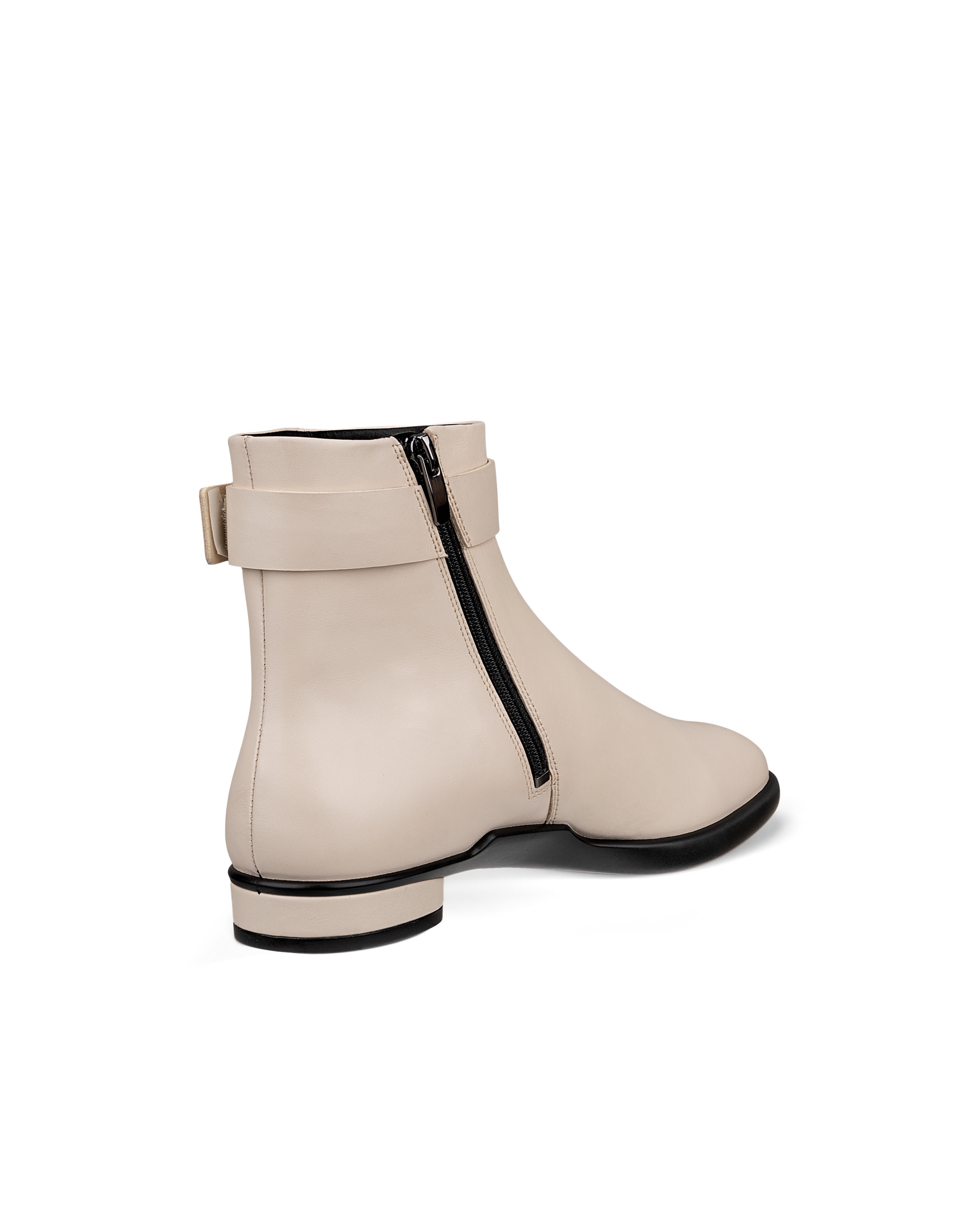 ECCO Sculp Lx Low Boot Lea - Beige - Back