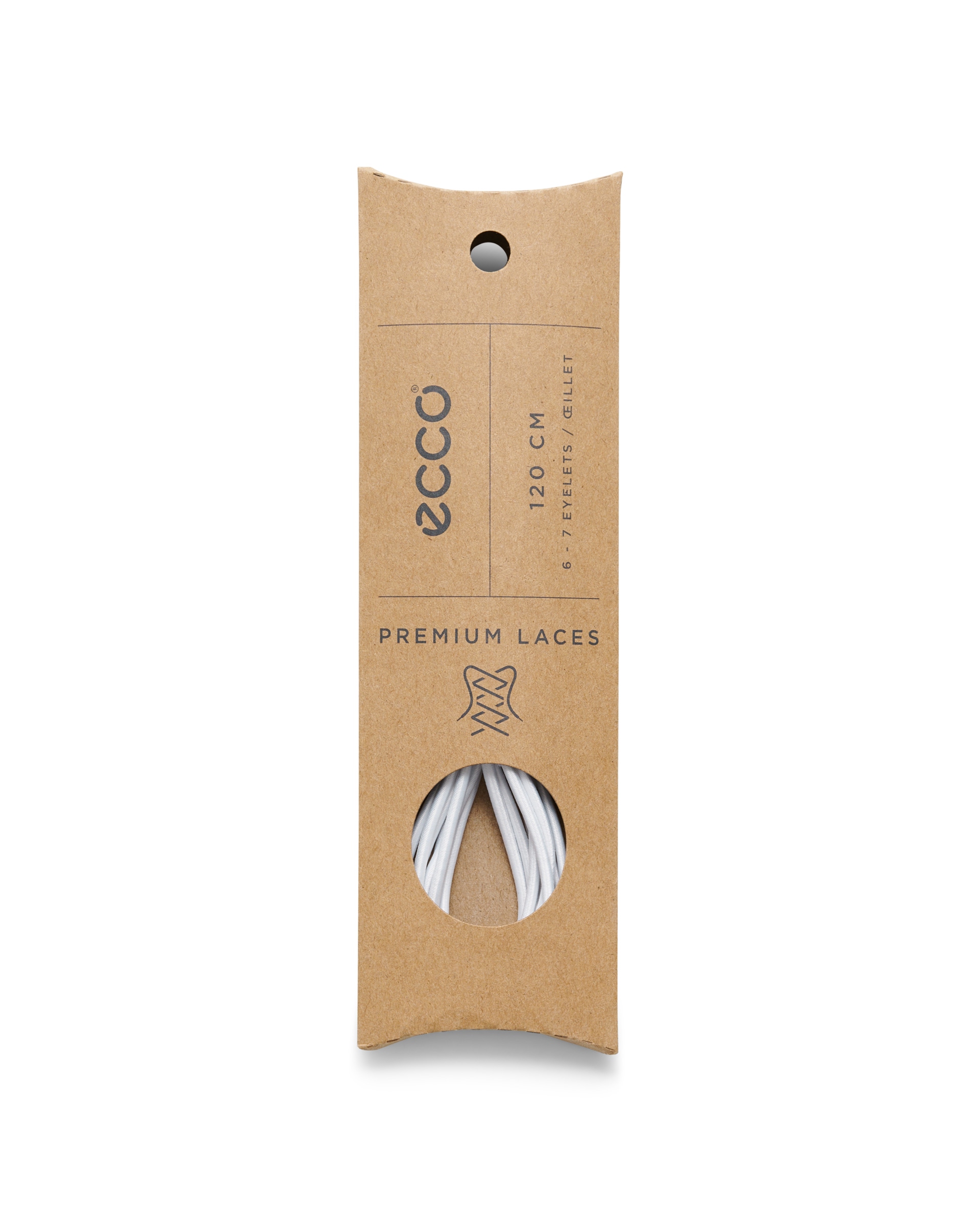 Atacadores ECCO® Fast Lock - Branco - Detail-2