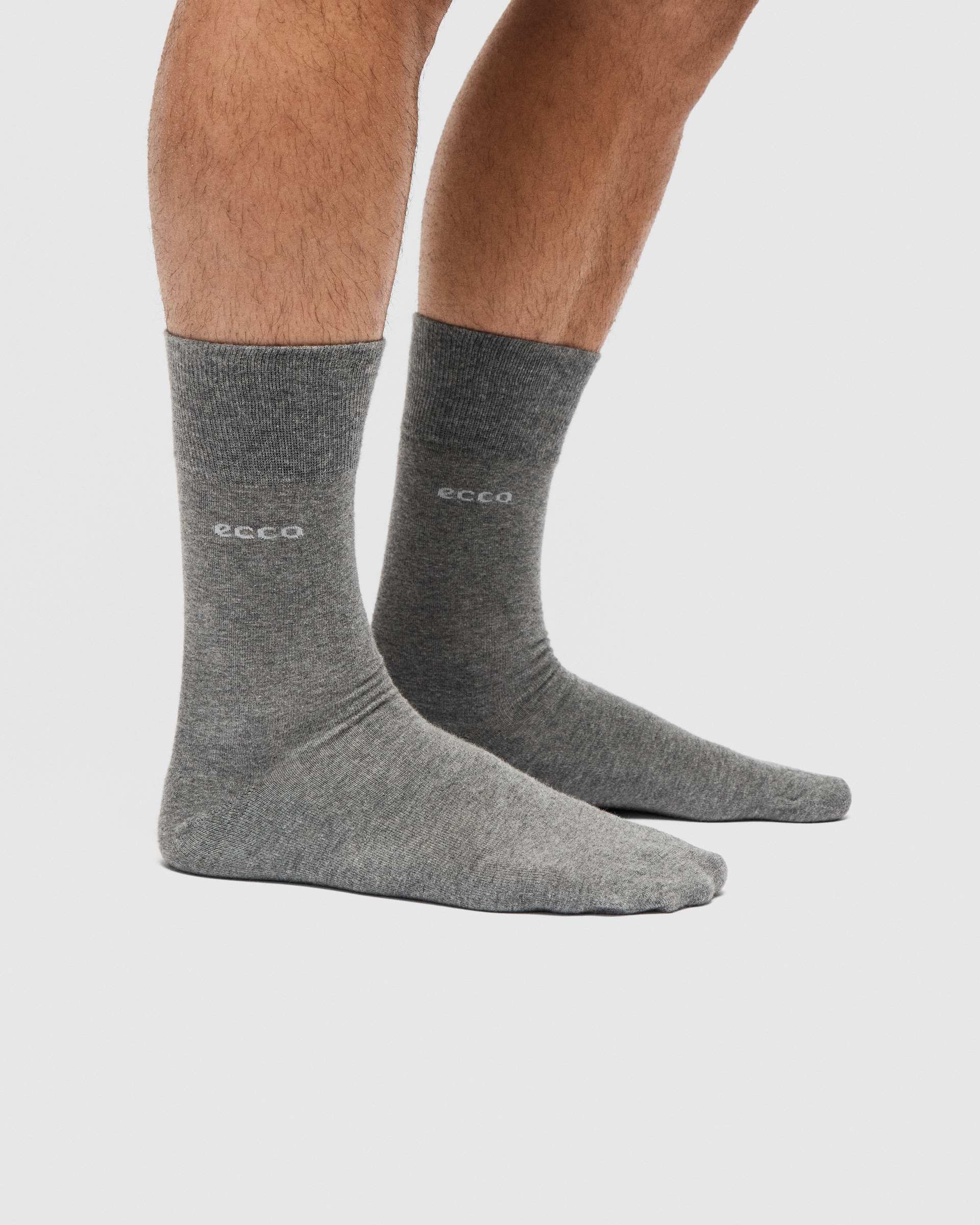Unisex stredné ponožky ECCO® Longlife - Sivá - Lifestyle image-1