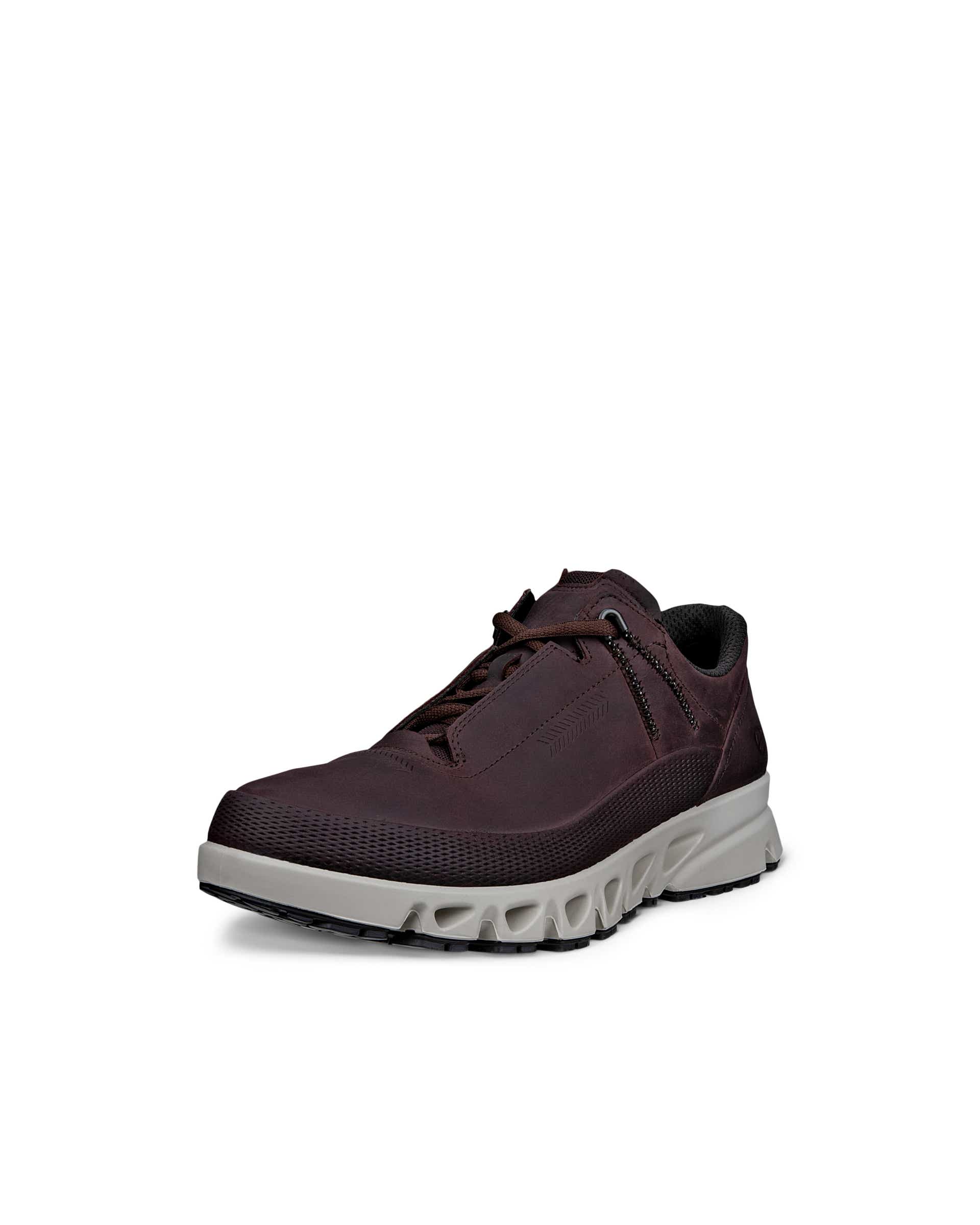 Pánska nubuková obuv Gore-Tex ECCO® MULTI-VENT - Hnedá - Main