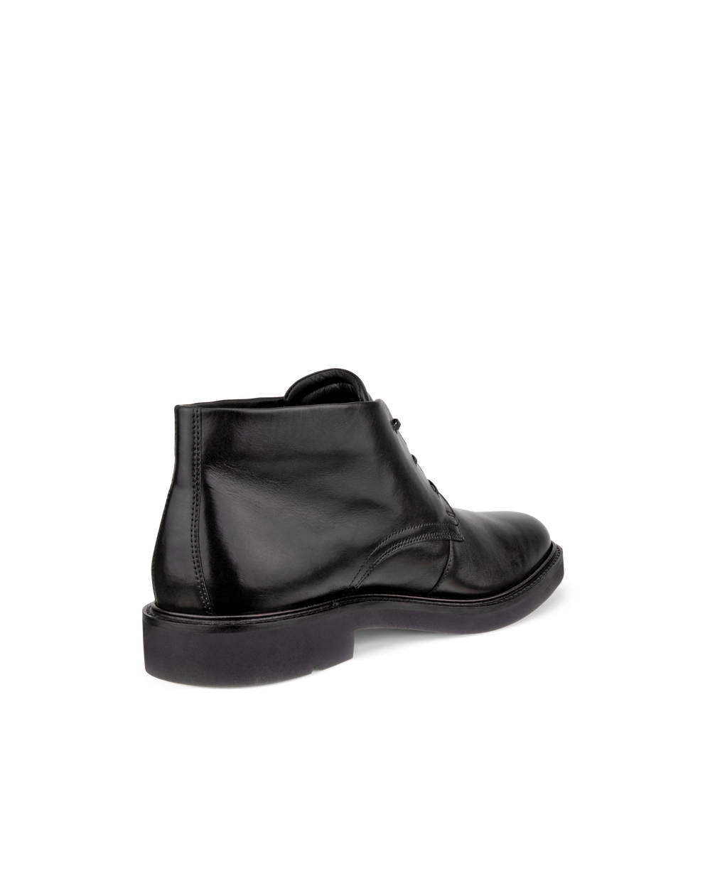 Botas chukka de piel ECCO® Metropole London para hombre - Negro - Back