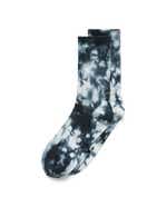 Unisex ECCO® Retro Tie-Dyed Mid-Cut Socks - Blue - Main