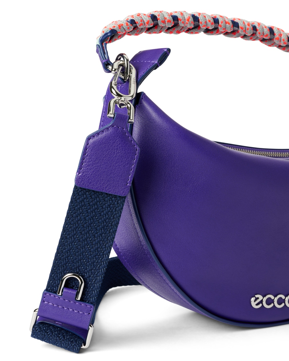 ECCO SOFT SMOOTH MEDIUM FORTUNE BAG  - Purple - Detail-2