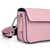 ECCO WAVE PINCH BAG - Pink - Detail-2