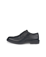 ECCO Men Metropole London Wingtip Shoes - Black - Outside