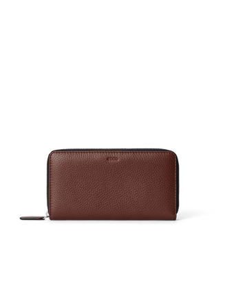 ECCO® Portefeuille en cuir continental pour femme - Brun - Main