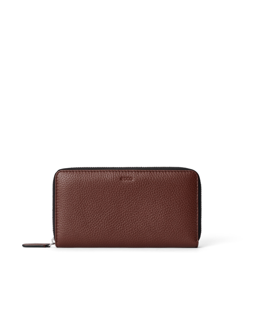 ECCO® Portefeuille en cuir continental pour femme - Brun - Main