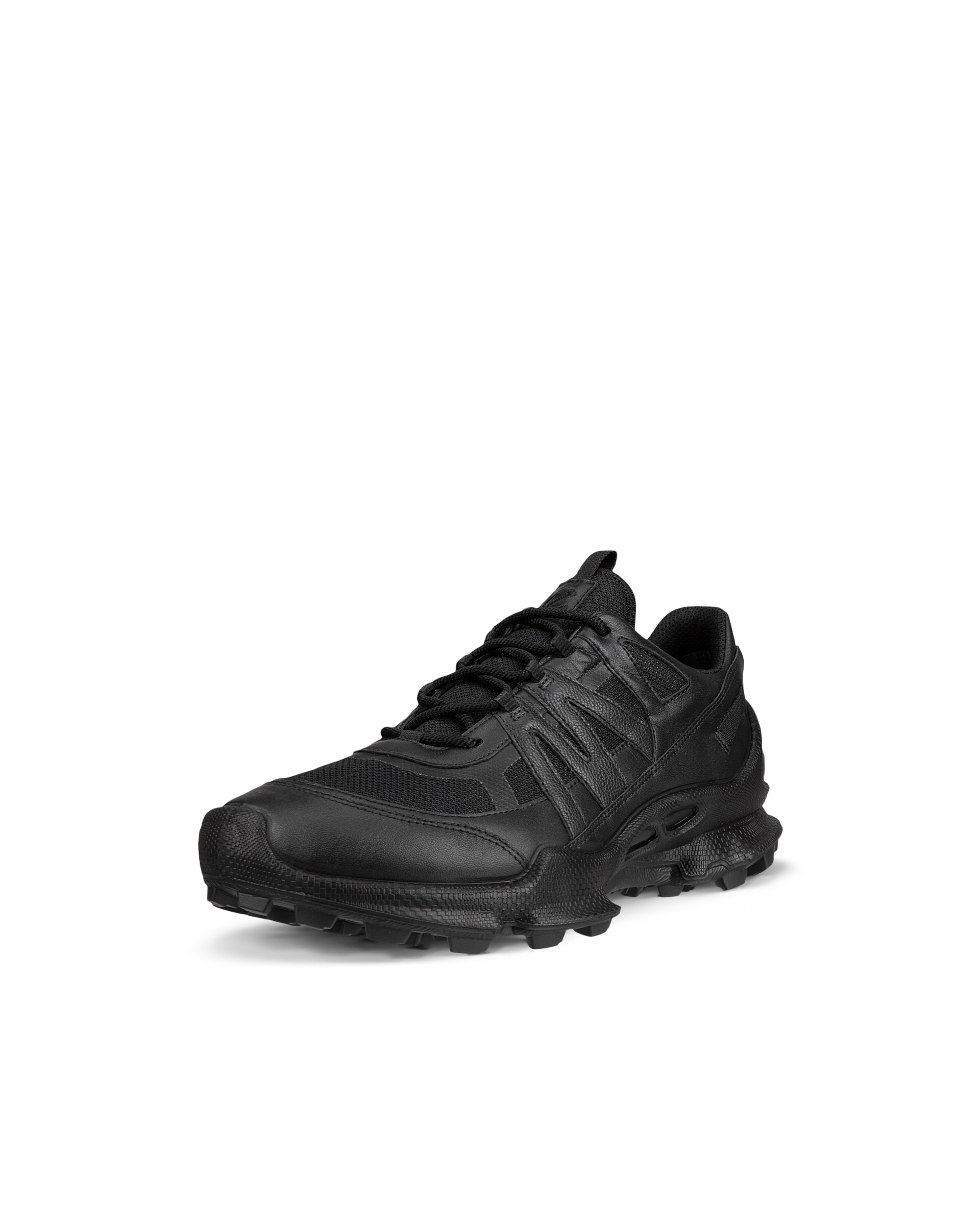 ECCO® Biom C-Trail Gore-Tex-iga nahast spordi- ja vabaajajalats meestele - Must - Main