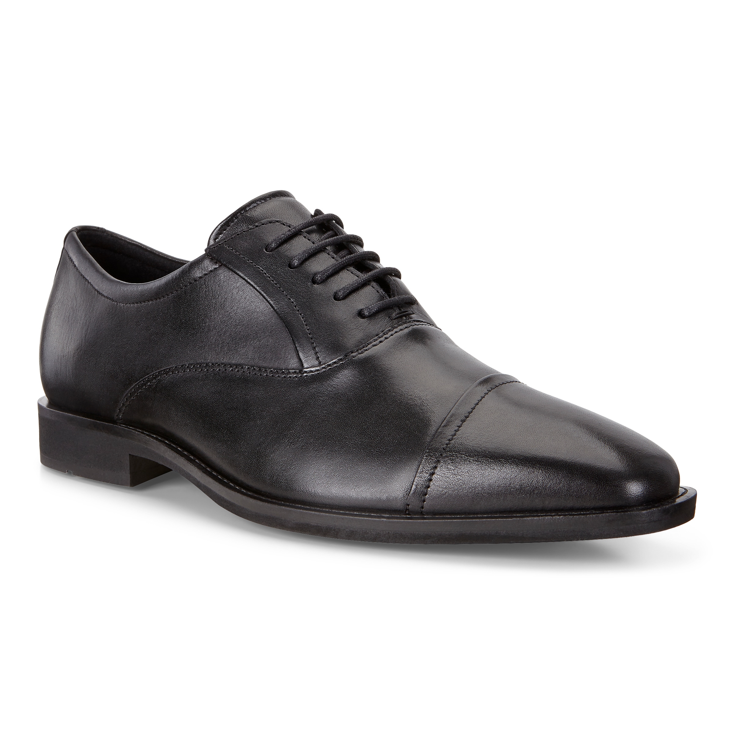ECCO Calcan Mens Shoes - Black - Main