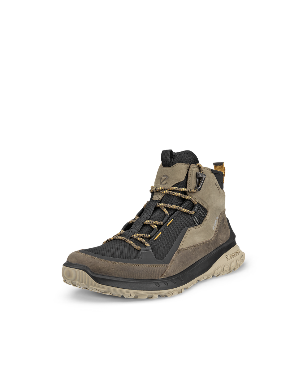 Men's ECCO® ULT-TRN Nubuck Waterproof Hiking Boot - Green - Main