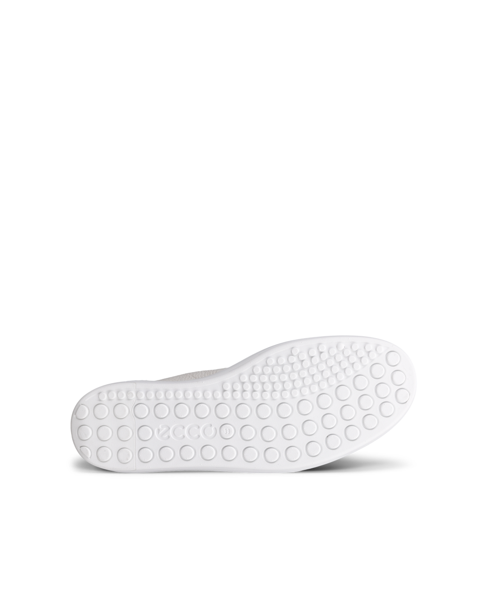 여성용 ECCO Soft 60 가죽 트레이너 - White - Sole